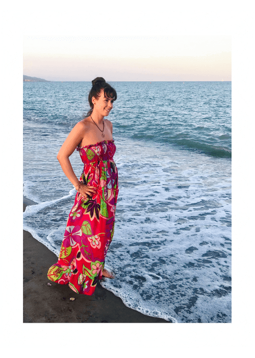 Natalia Almendros al atardecer