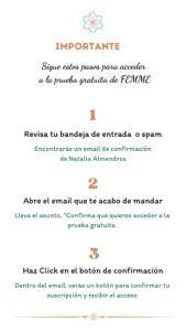 instrucciones acceso prueba gratuita versión móvil